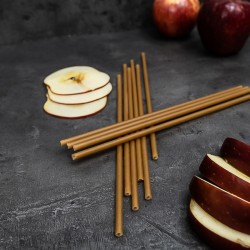 Pailles comestibles en fibres de pomme | Pailles & Co