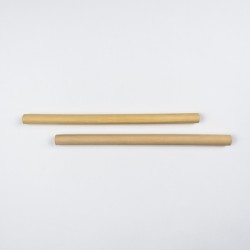 Pailles en bambou 21,5 cm x 7-9 mm | Pailles & Co